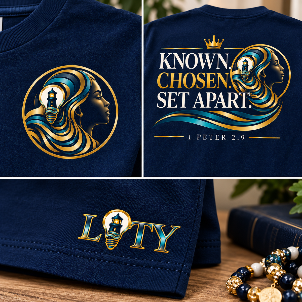 Known. Chosen. Set Apart. Tee